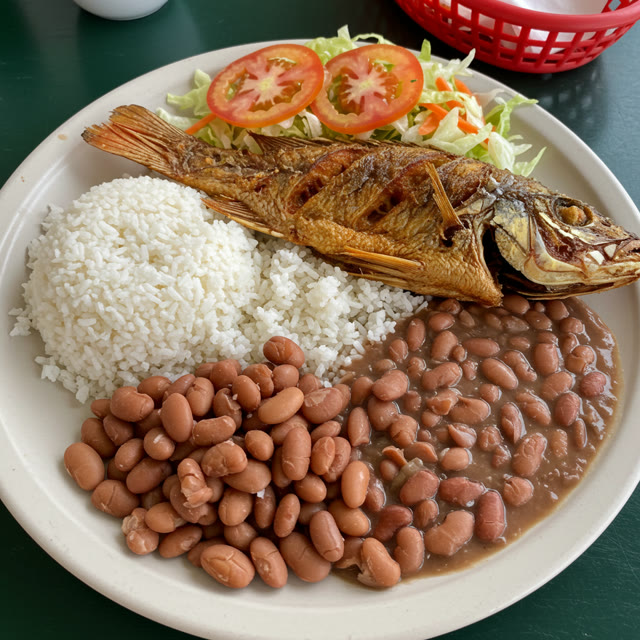 Pescado frito