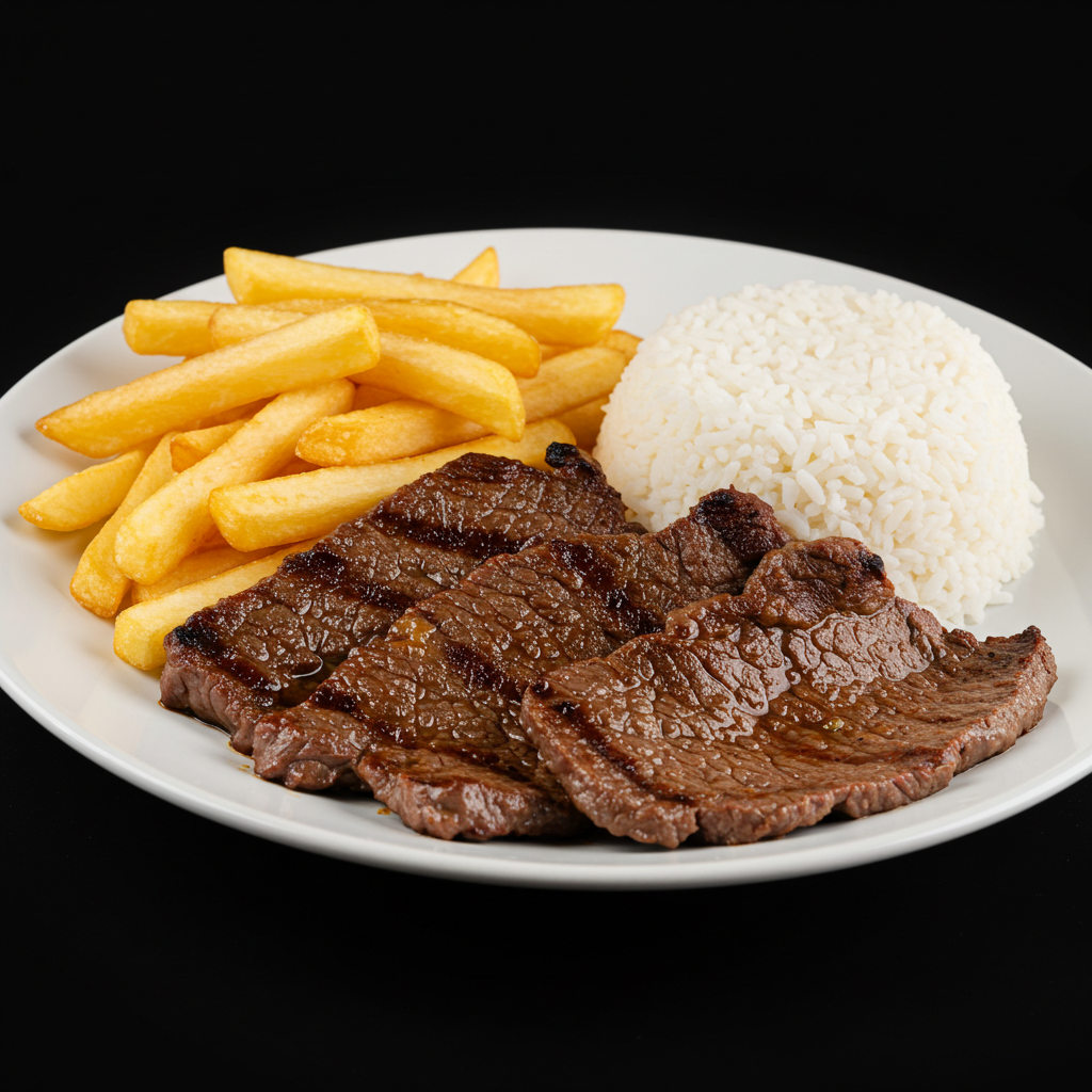 Carne papas